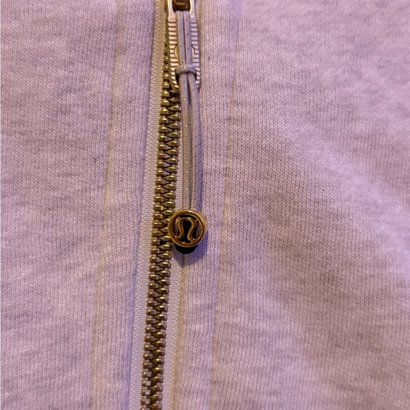 Lululemon Scuba Half-Zip Hoodie - LIMITED EDTION GOLD ZIPPER - Picture 4 of 4